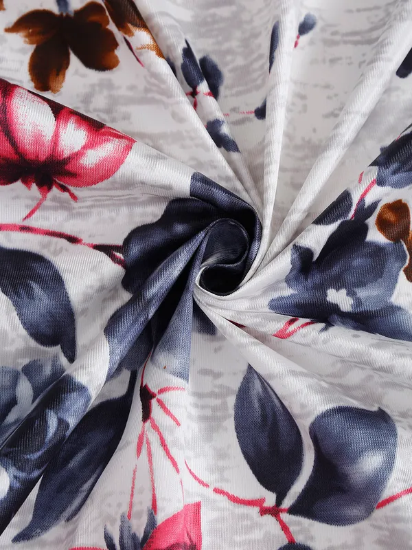 2_Piece_Windflower_Eyelet_Polyester_Curtains_-Grey