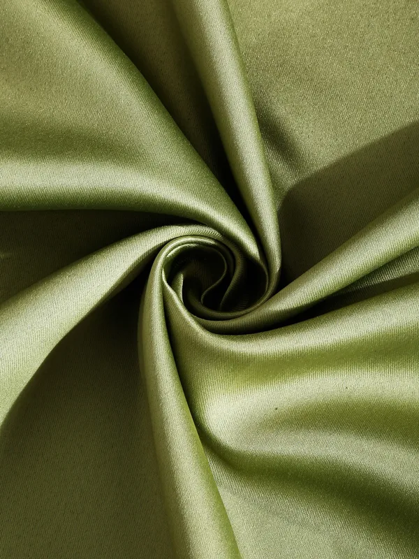1_Piece_Solid_Blackout_Eyelet_Polyester_Curtains_-Green