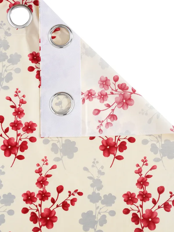 Home_Sizzler_2_Pieces_Bloom_Burst_Eyelet_Polyester_Window_Curtains_-_5_Feet,_Maroon