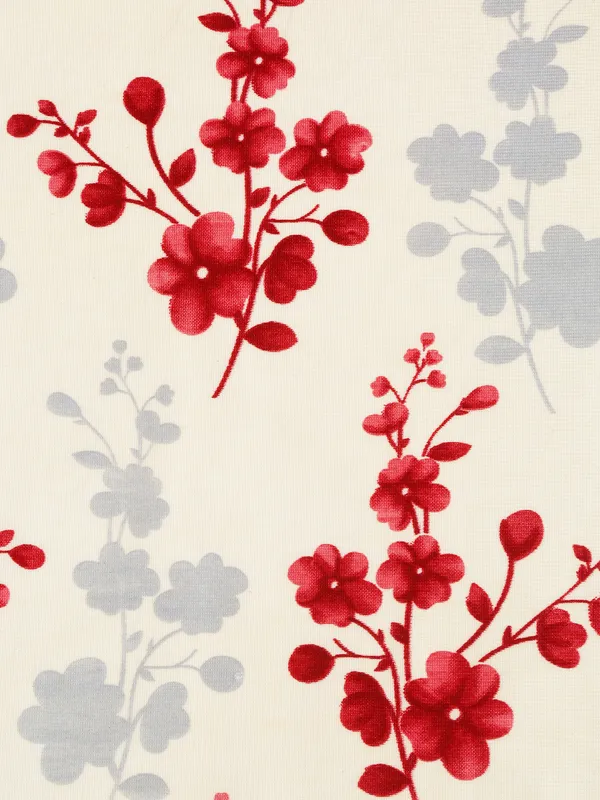 Home_Sizzler_2_Pieces_Bloom_Burst_Eyelet_Polyester_Window_Curtains_-_5_Feet,_Maroon