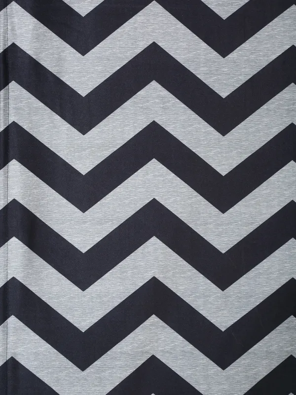 2_Pieces_Zigzag__Eyelet_Polyester_Curtains_-_Grey