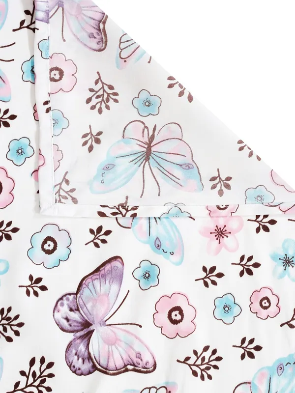 Home_Sizzler_144TC_Butterfly_Whispers_Single_Bedsheet_with_1_Pillow_Cover
