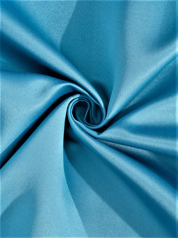 1_Piece_Solid_Blackout_Eyelet_Polyester_Curtains_-__Aqua