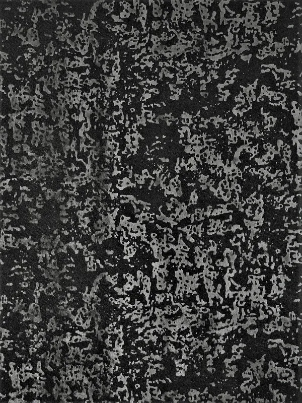 2_Pieces_100%_Blackout_Textured_Eyelet_Polyester_Curtains_-_Black
