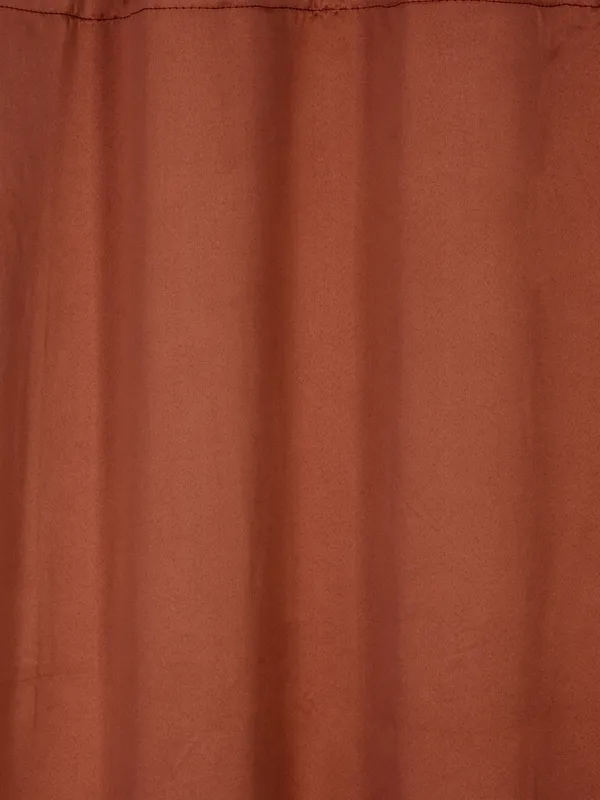 1_Piece_Solid_Blackout_Eyelet_Polyester_Curtains_-_Rust