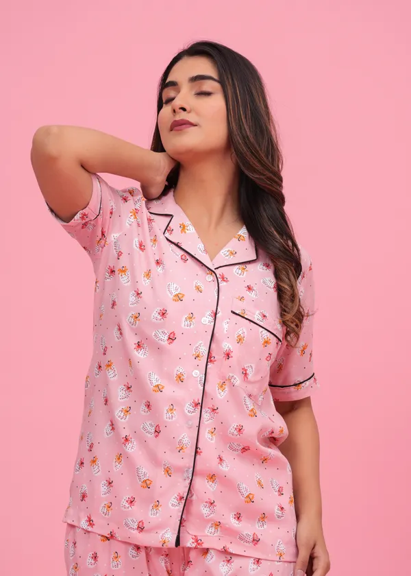 Light_Pink_Viscose_Rayon_Printed_Night_Suit_Set_for_Women