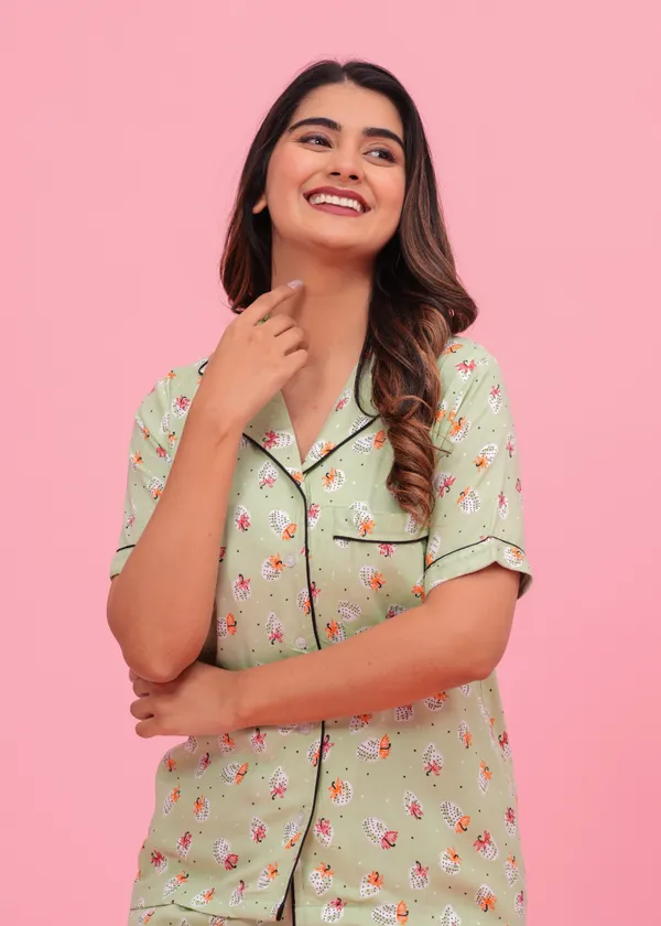 Beige_Viscose_Rayon_Printed_Night_Suit_Set_for_Women