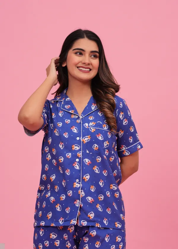 Blue_Viscose_Rayon_Printed_Night_Suit_Set_for_Women