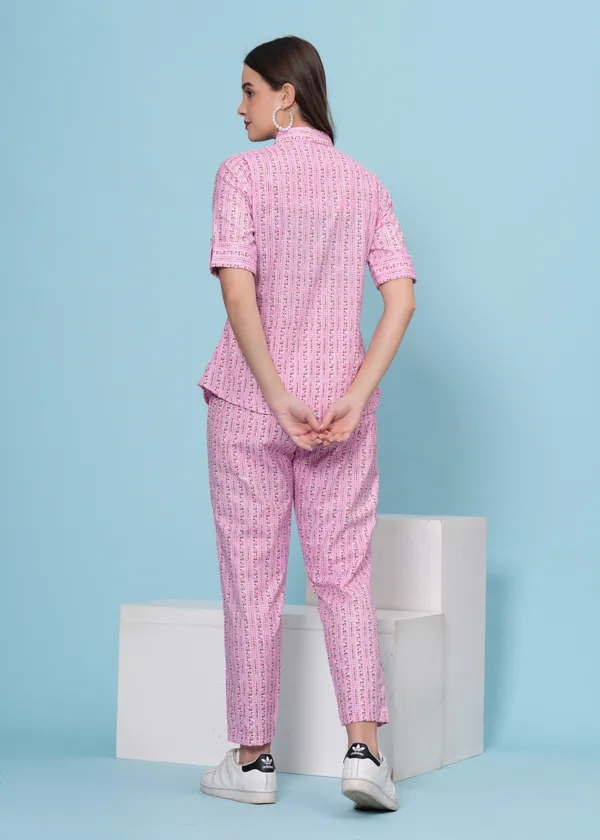 Pink_Shirt_Pant_Co-ords_Set