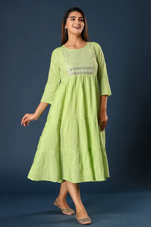 Green_Khadi_Cotton_Embroidered_Flared_Kurta_for_Women