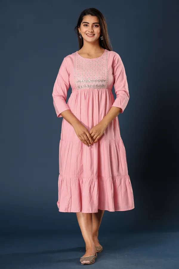 Pink_Khadi_Cotton_Embroidered_Flared_Kurta_for_Women