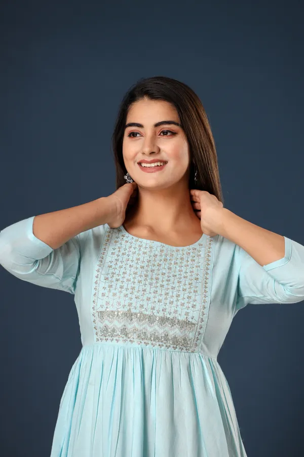 Light_Blue_Khadi_Cotton_Embroidered_Flared_Kurta_for_Women
