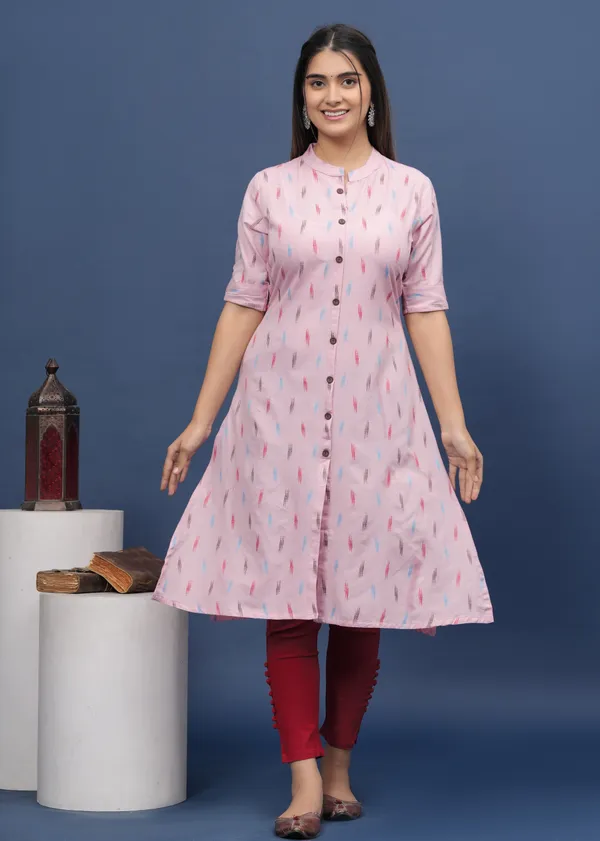 Pink_Khadi_Cotton_Abstract_A-line_Kurti_for_Women