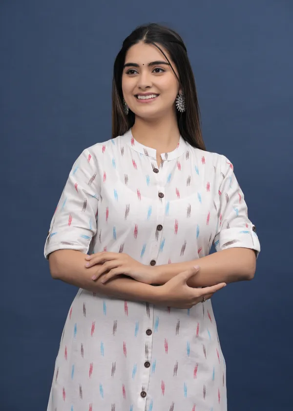 White_Khadi_Cotton_Abstract_A-line_Kurti_for_Women