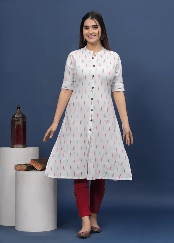 White_Khadi_Cotton_Abstract_A-line_Kurti_for_Women