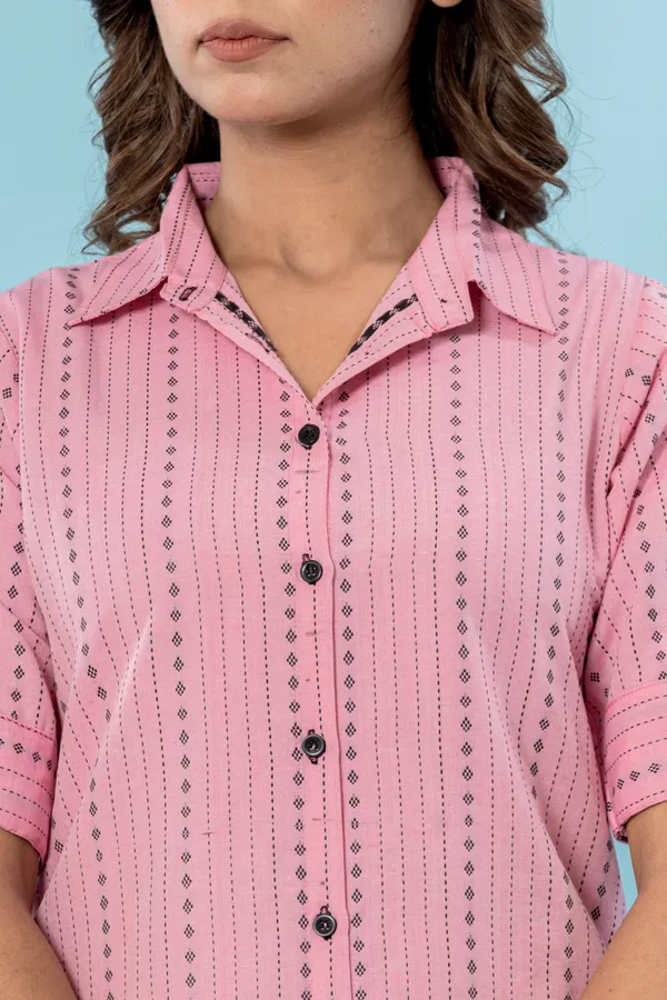 Pink_Shirt_Pant_Co-ords_Set