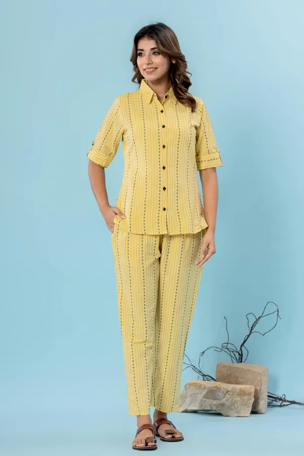 Yellow_Shirt_Pant_Co-ords_Set