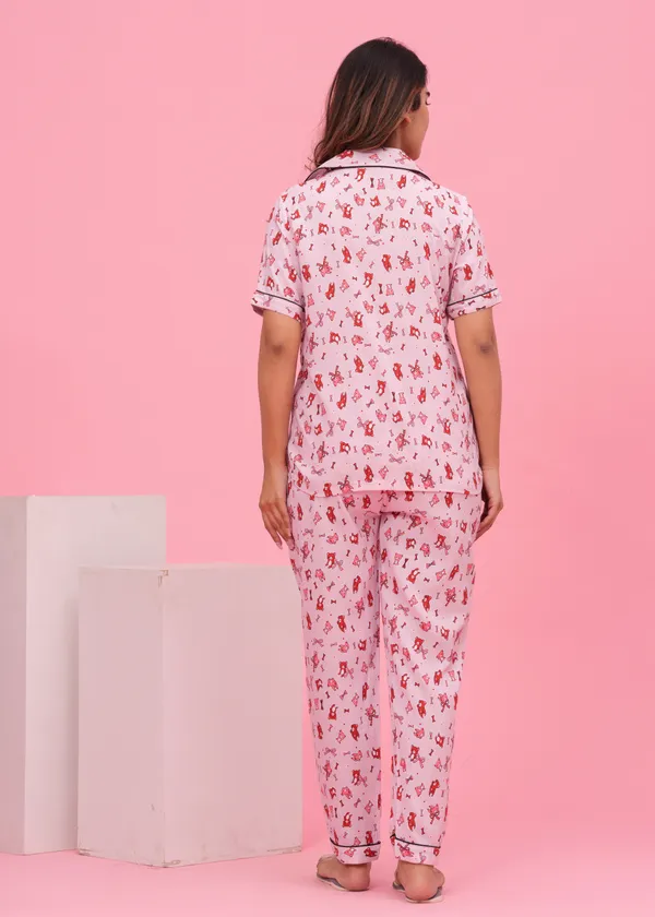 Pink_Viscose_Rayon_Printed_Night_Suit_Set_for_Women