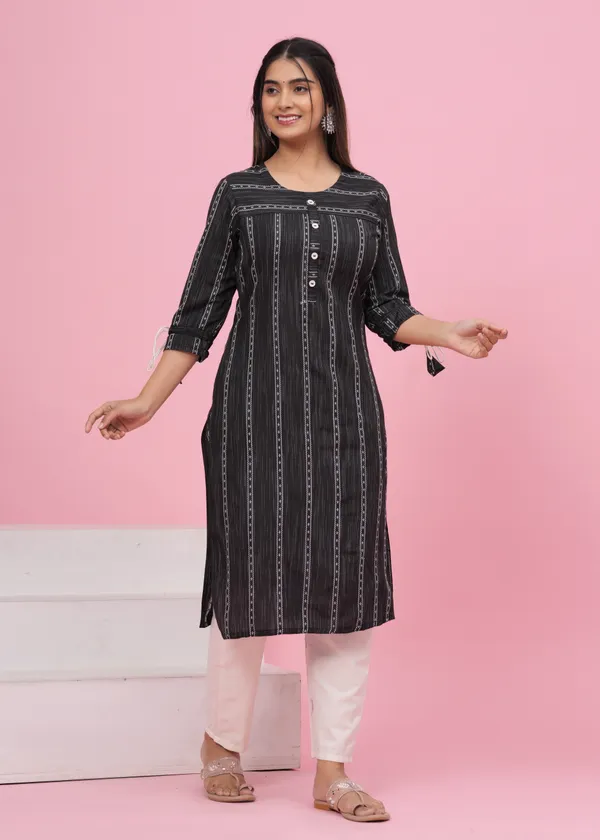 Black_Khadi_Cotton_Embroidered_Kurta_Pant_Set_for_Women