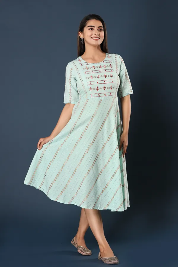 Light_Green_Khadi_Cotton_Embroidered_Flared_Kurta_for_Women
