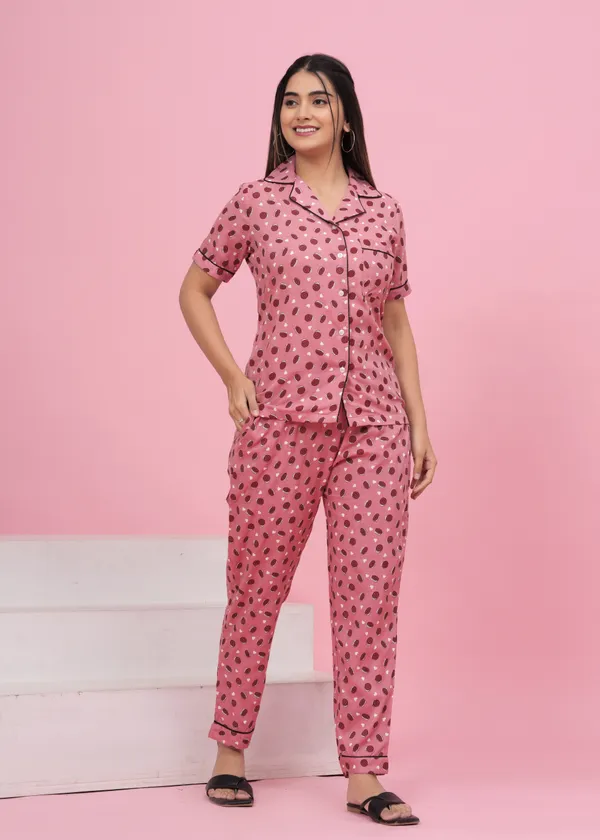 Pink_Rayon_Printed_Shirt_&_Pyjama_set_for_Women