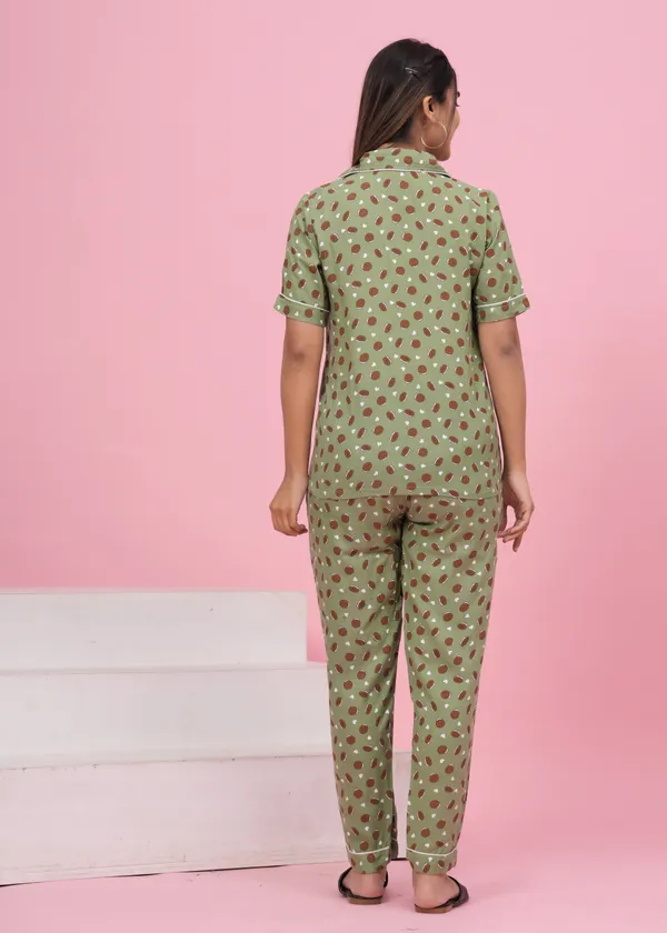 Dark_Green_Rayon_Printed_Shirt_&_Pyjama_set_for_Women