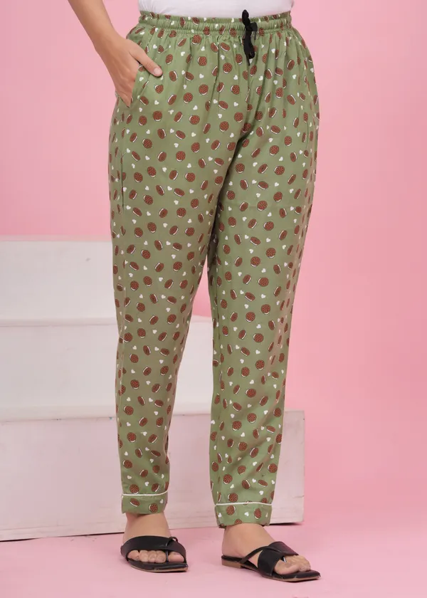 Dark_Green_Rayon_Printed_Shirt_&_Pyjama_set_for_Women