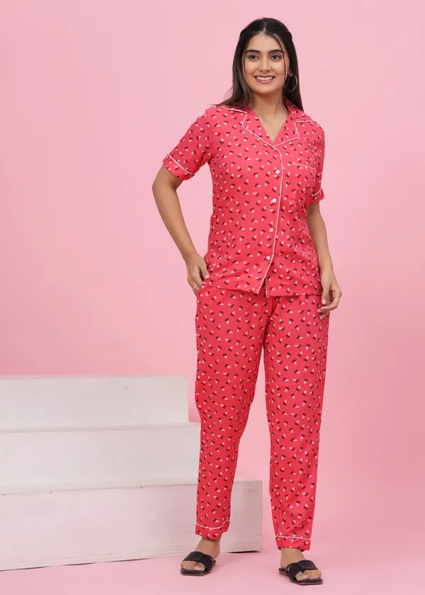 Pink_Rayon_Printed_Shirt_&_Pyjama_set_for_Women
