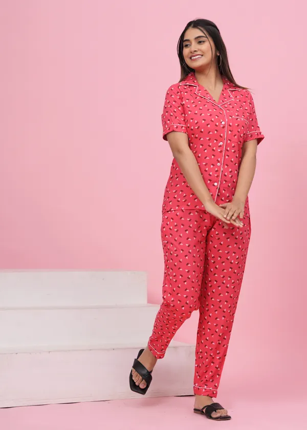 Pink_Rayon_Printed_Shirt_&_Pyjama_set_for_Women