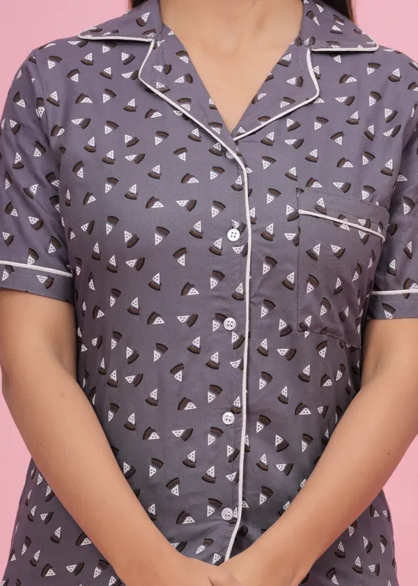 Grey_Rayon_Printed_Shirt_&_Pyjama_set_for_Women