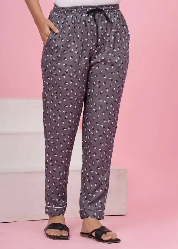 Grey_Rayon_Printed_Shirt_&_Pyjama_set_for_Women