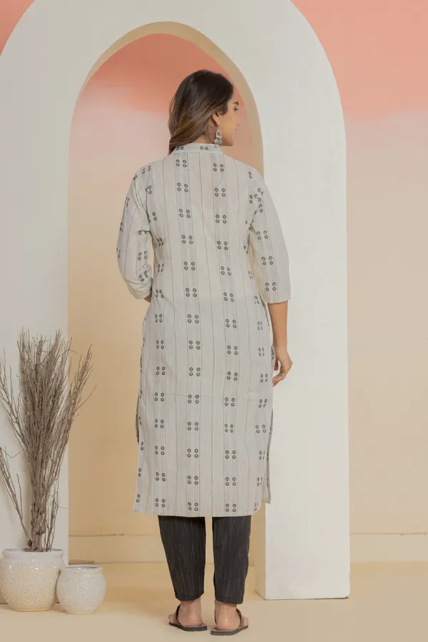 Black_Khadi_Cotton_Woven_Kurti_Pant_Dupatta_Set_for_Women