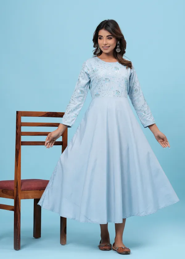 Dizon_Women_Embroidered_Anarkali_Kurta_(Light_Blue)