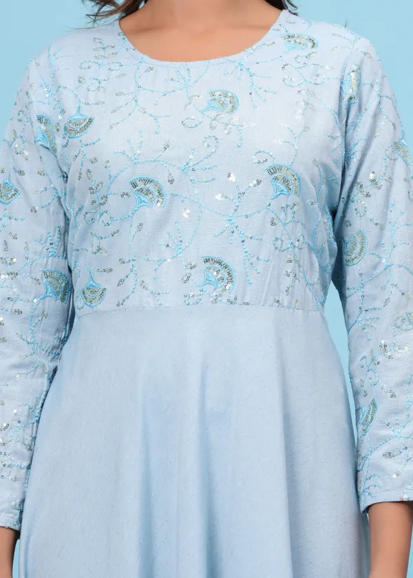 Dizon_Women_Embroidered_Anarkali_Kurta_(Light_Blue)