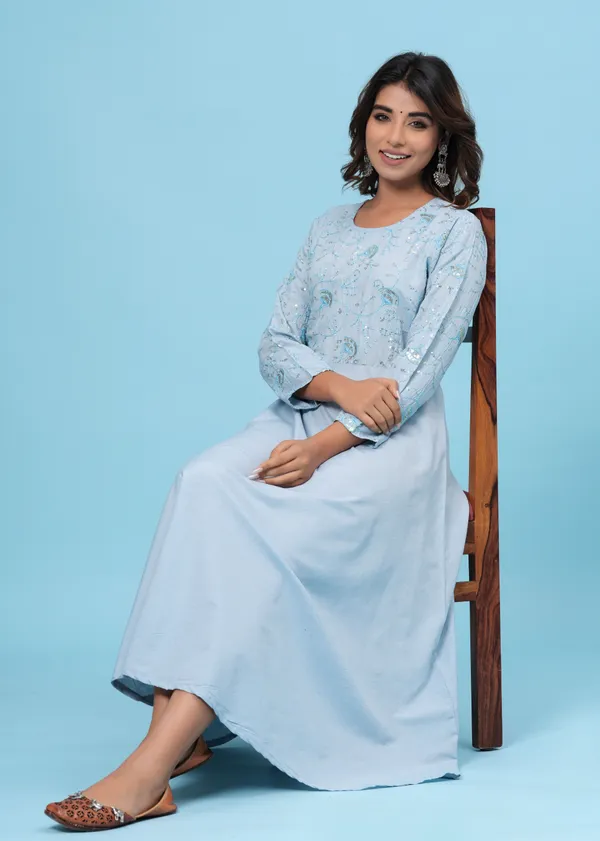 Dizon_Women_Embroidered_Anarkali_Kurta_(Light_Blue)