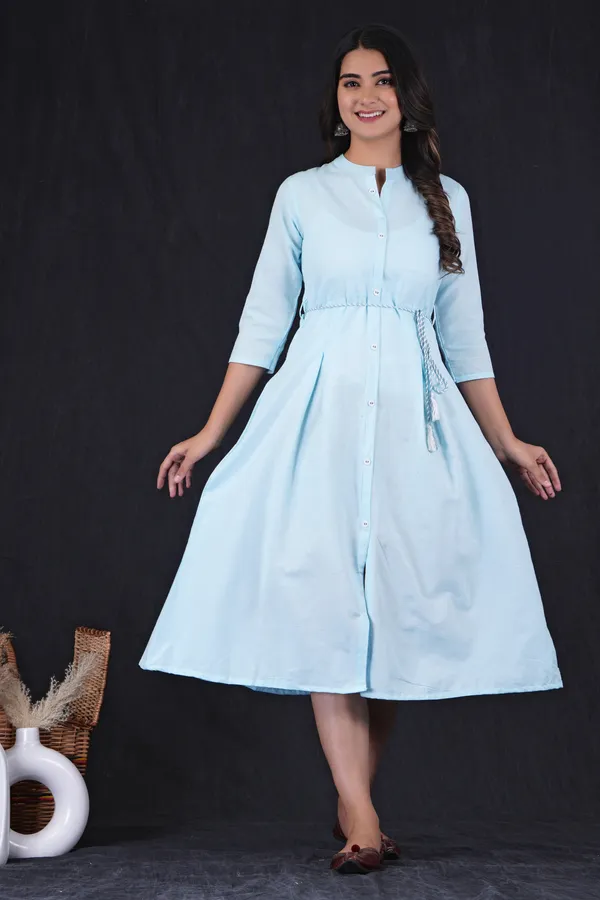 Light_Blue_Khadi_Cotton_Solid_Frontslit_Kurta_for_Women