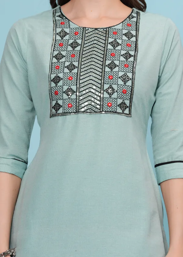 Light_Green_Cotton_Blend_Embroidered_Kurta_Pant_Dupatta_Set_for_Women