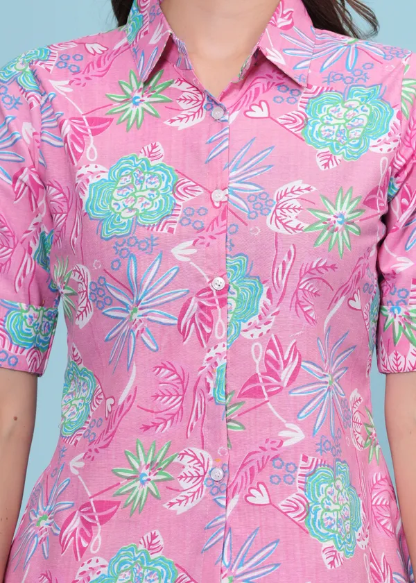 Pink_Shirt_Pant_Co-ords_Set