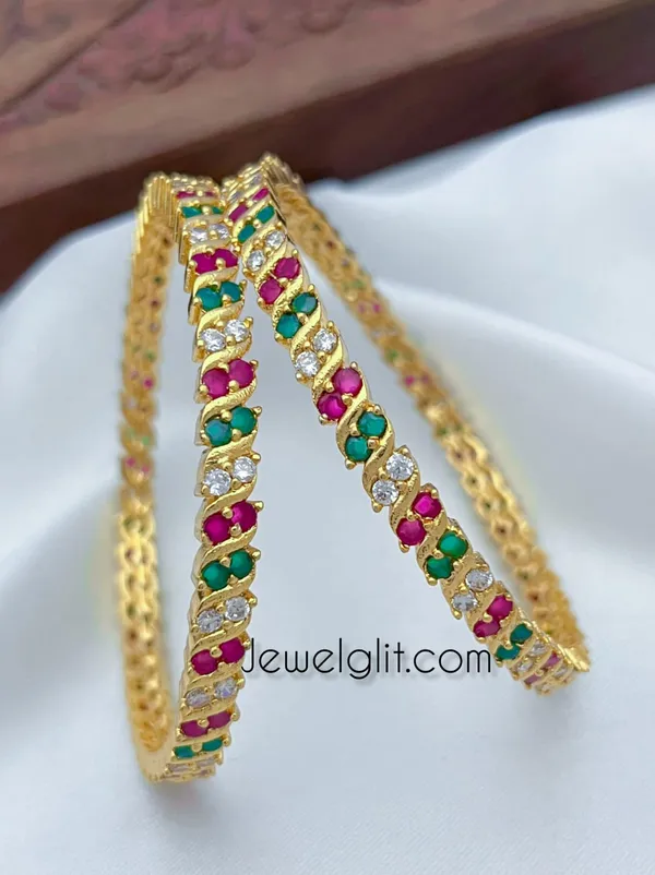 Multi_Colour_Premium_Quality_Impon_Microplated_Bangle