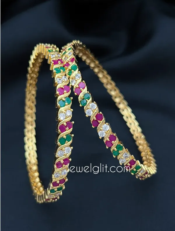 Multi_Colour_Premium_Quality_Impon_Microplated_Bangle