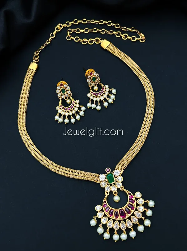 Multicolor_Brass_Alloy_Matte_Finish_Kemp_&_Ad_Stone_Necklace_Set_For_Women