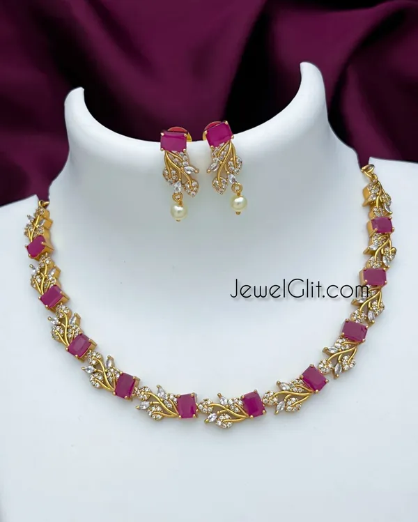 Stunning_Flower_Design_Ad_Necklace_With_Back_Chain