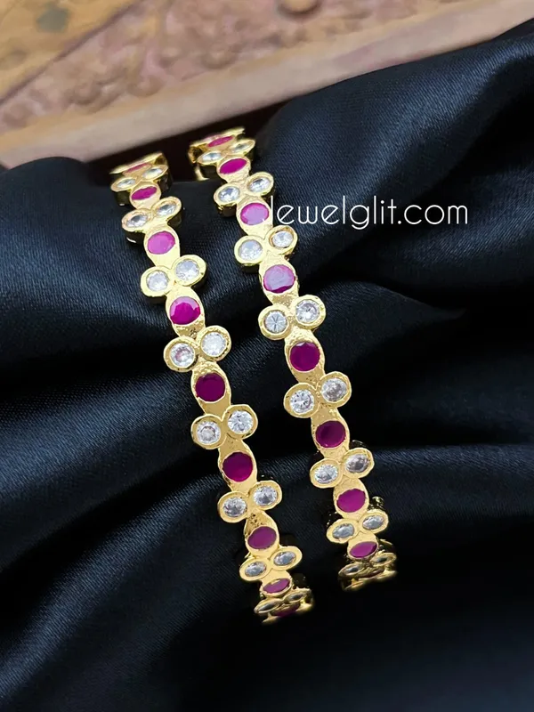 Ruby_White_Colour_Premium_Quality_Impon_Microplated_Bangle