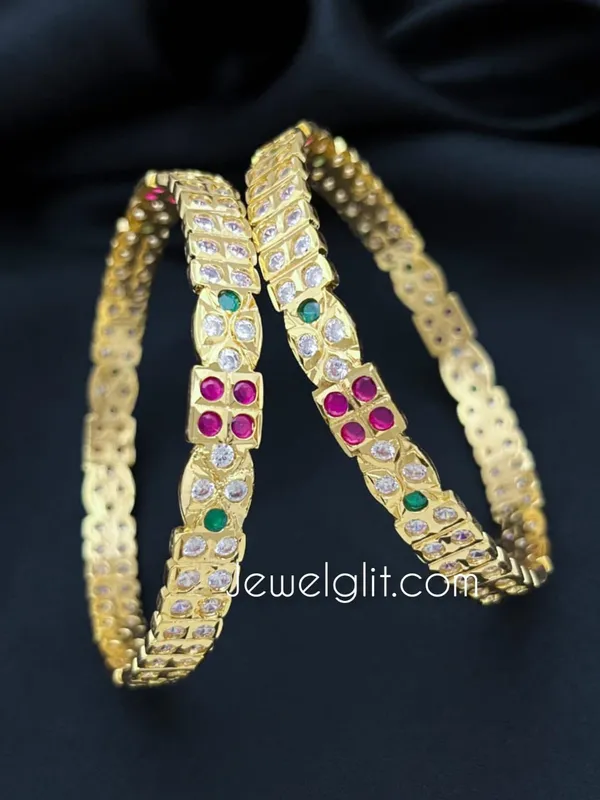 Multi_Colour_Premium_Quality_Impon_Microplated_Bangle