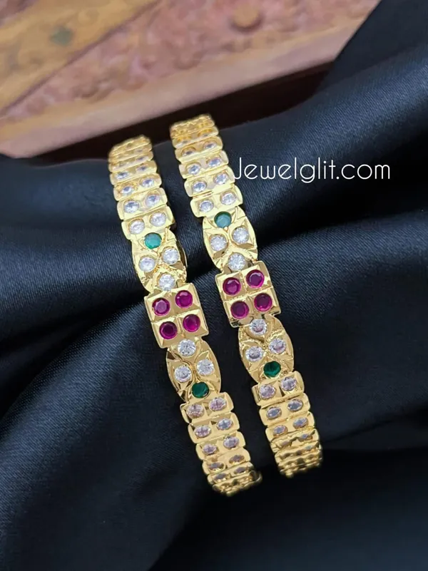 Multi_Colour_Premium_Quality_Impon_Microplated_Bangle