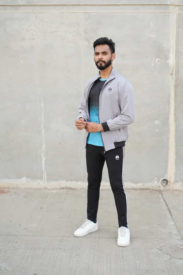 Lite_Grey_Nylon_Solid_All_Season_Windcheater