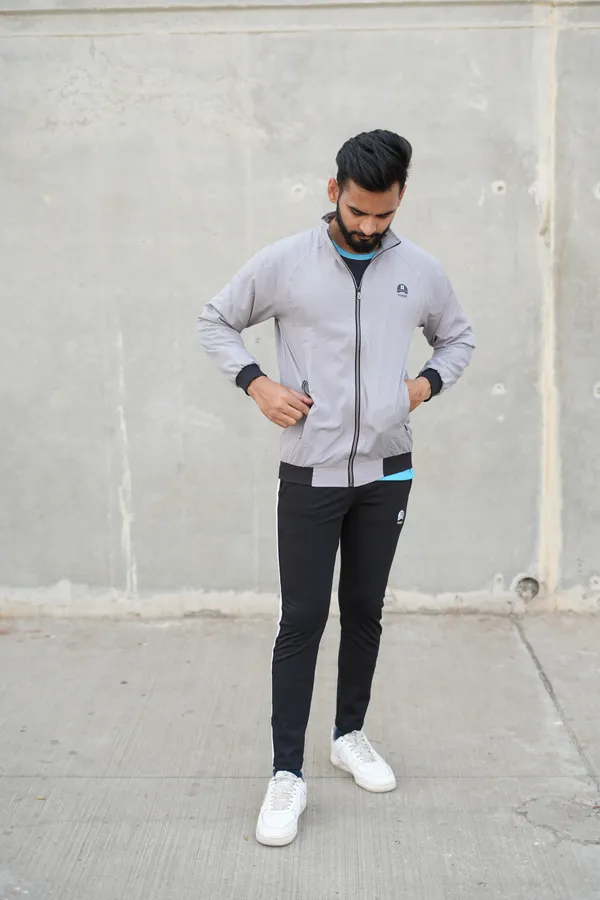 Lite_Grey_Nylon_Solid_All_Season_Windcheater