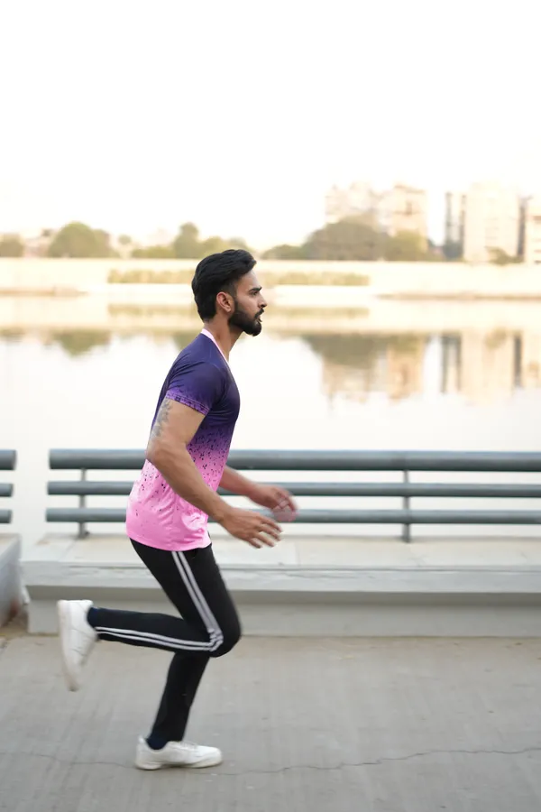 Purple_Polyester_Dotted_Sports_T_Shirt