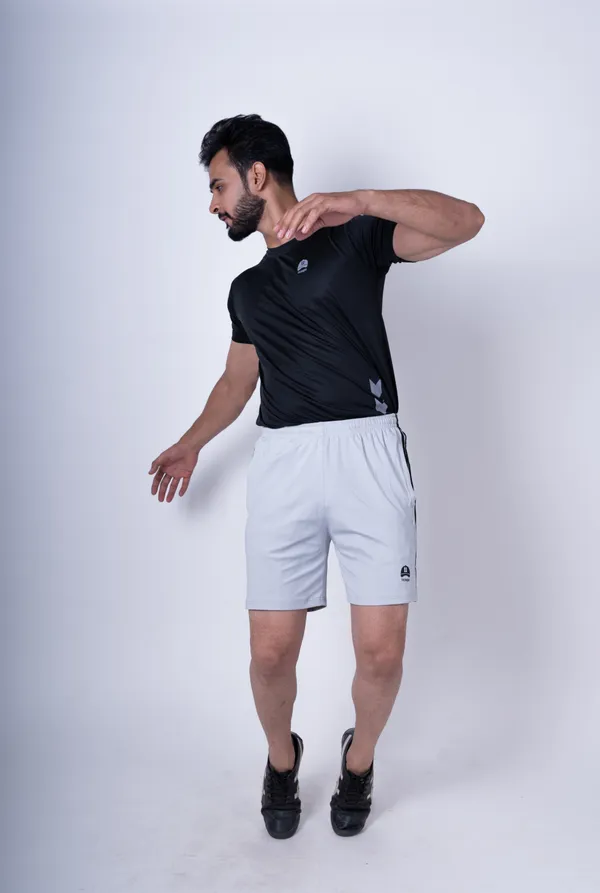 Grey_Lycra_Sports_Short