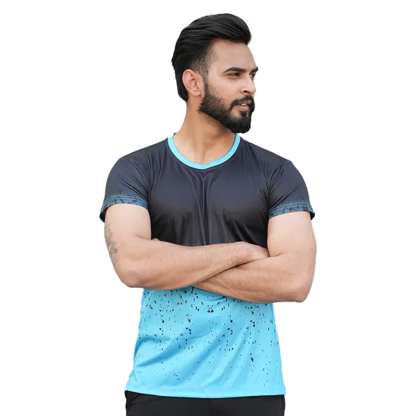 Black_Polyester_Dotted_Sports_T_Shirt
